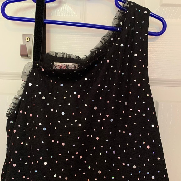 🛍3/30$ Black and sequin dress - Picture 5 of 8